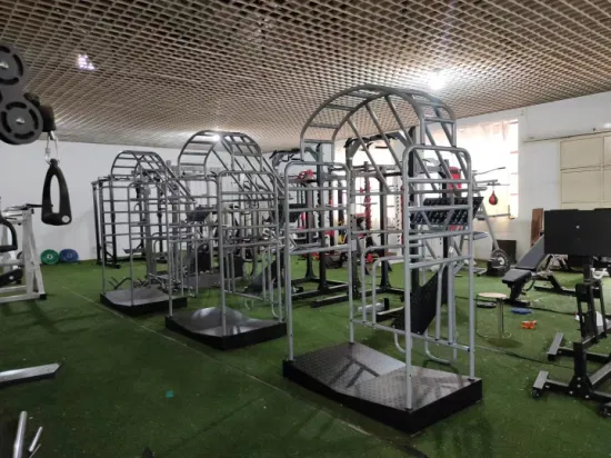 Support extensible pour équipement de gymnastique de support d'entraînement de cage extensible de force de base